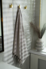 Organic Bath & Beach Towel 70x140cm Sand