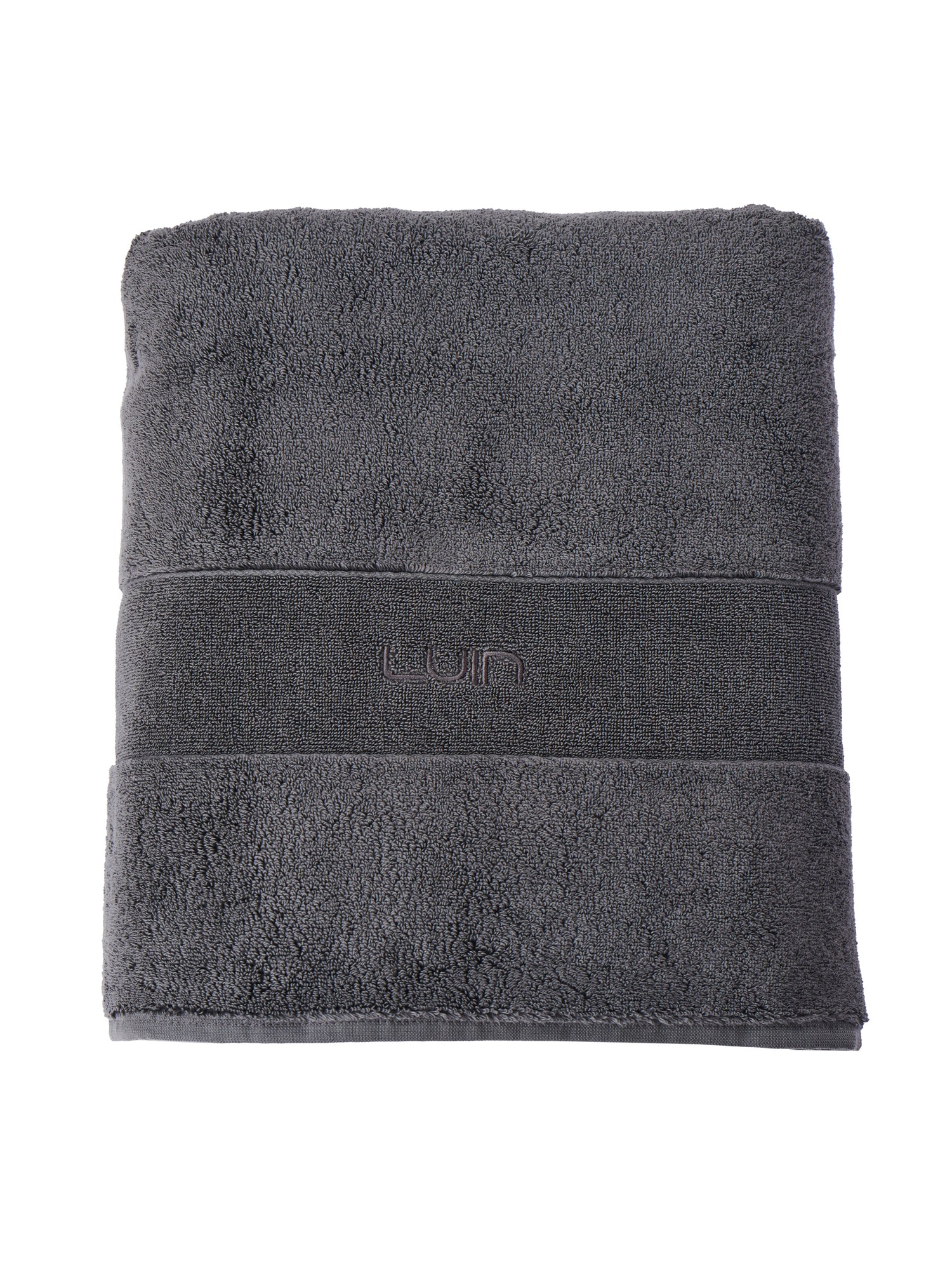 Organic Elegance Bath Sheet 100x150cm Coal