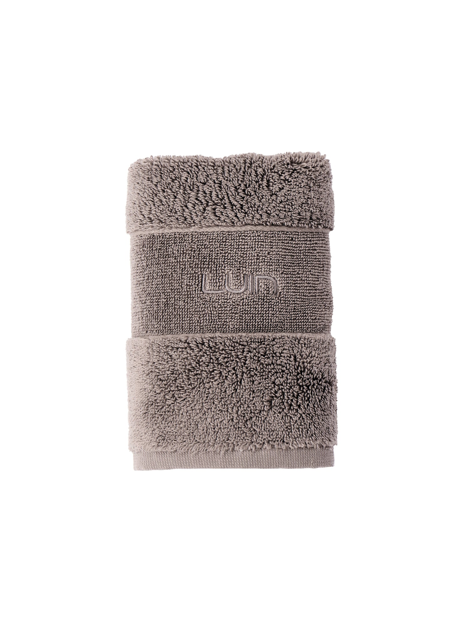 Organic Elegance Facial Towel 30x50cm Mocha Mist