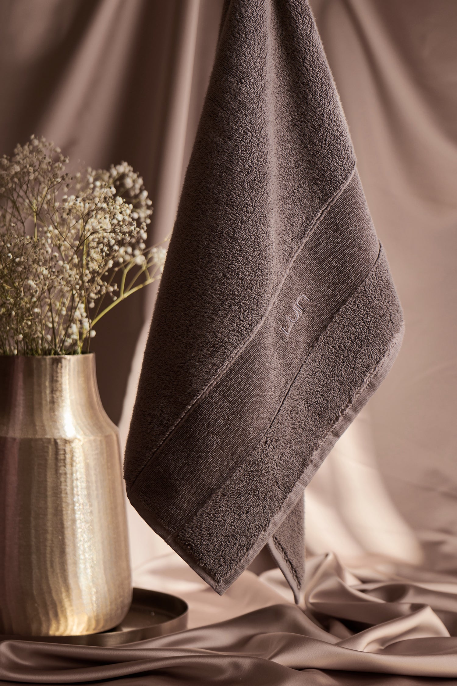 Organic Elegance Hand Towel 50x80cm Mocha Mist
