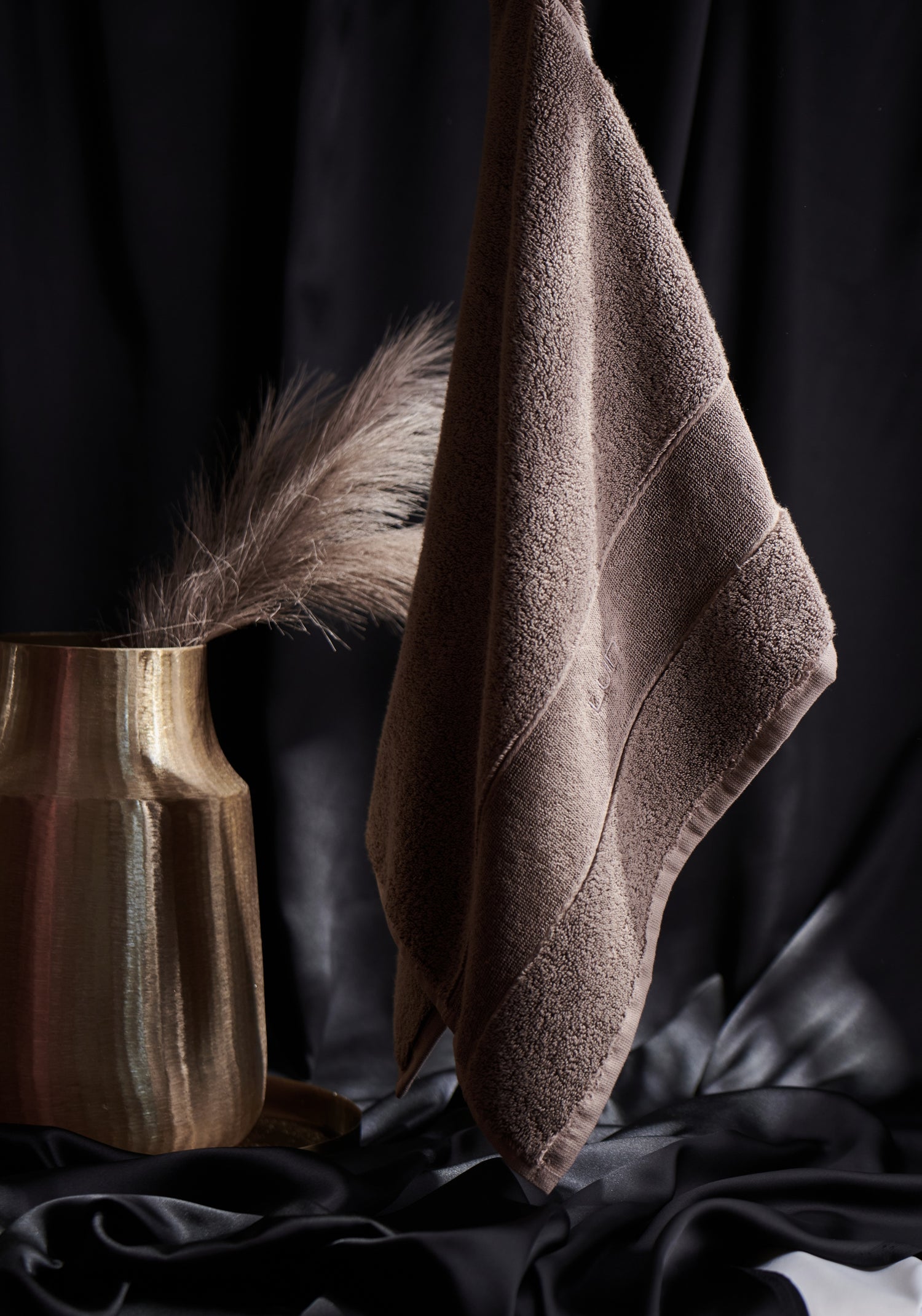 Organic Elegance Käsipyyhe 50x80cm Mocha Mist