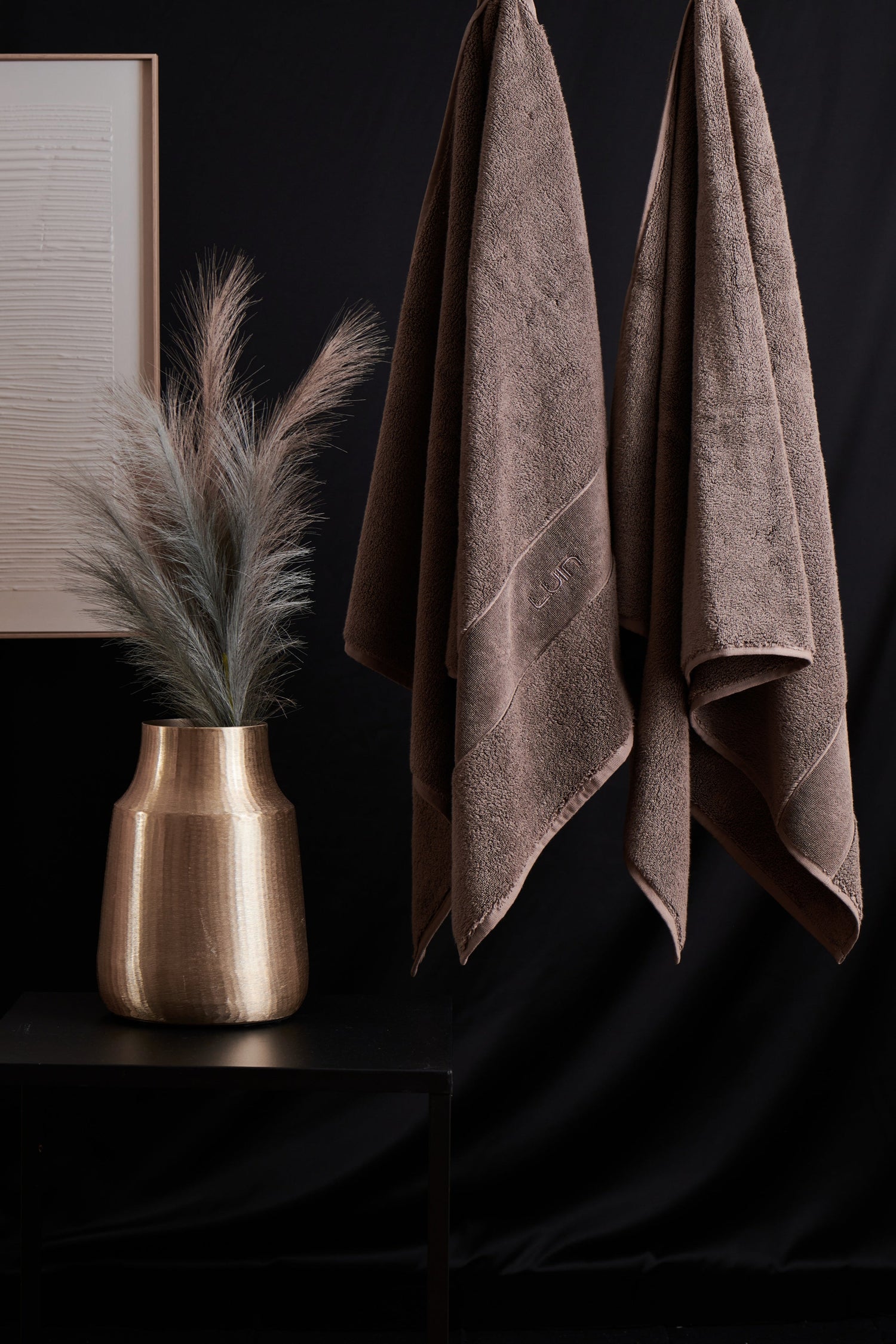 Organic Elegance Bath Sheet 100x150cm Mocha Mist