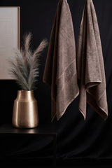 Organic Elegance Bath Sheet 100x150cm Mocha Mist