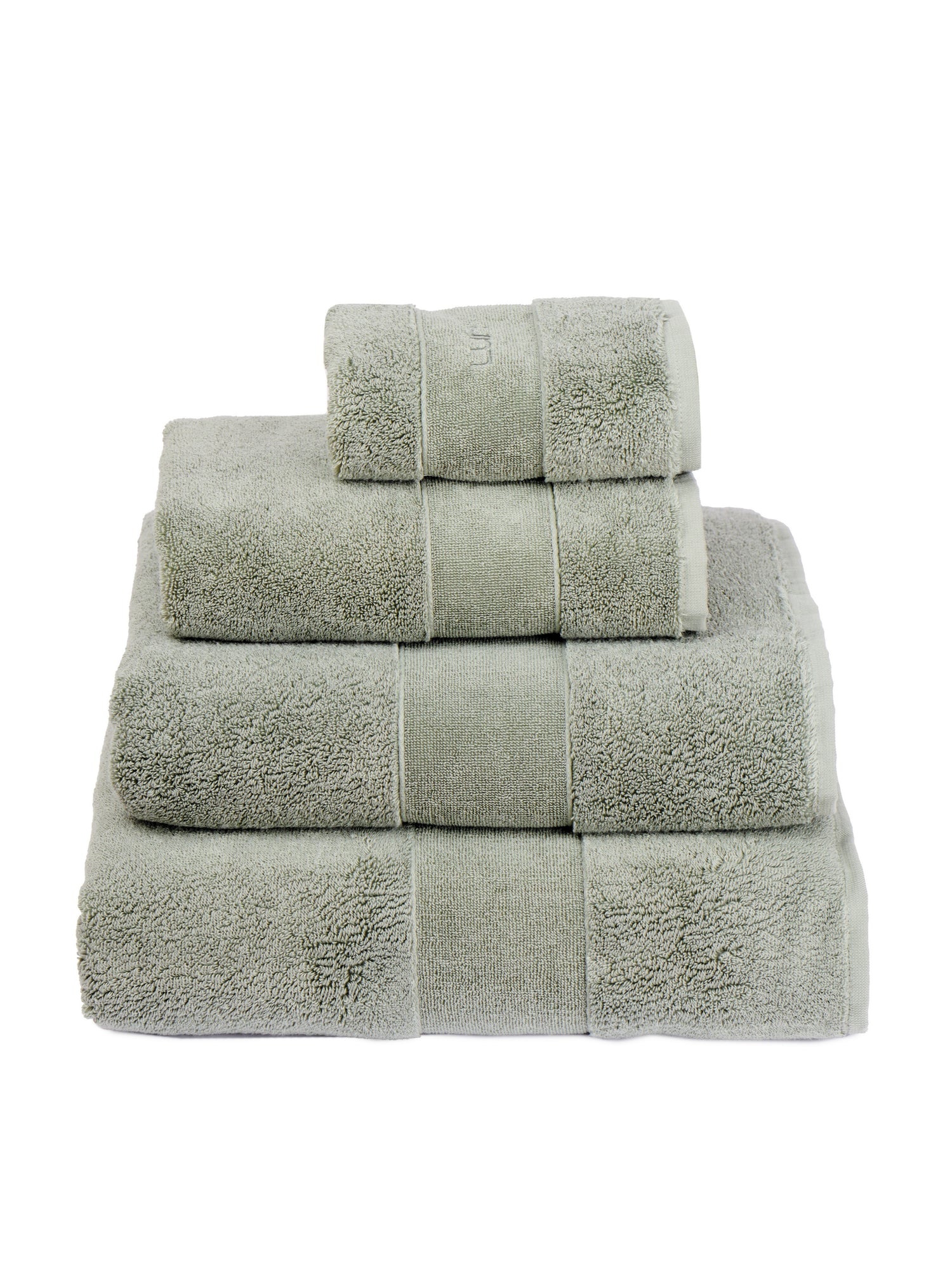 Organic Elegance Bath Sheet 100x150cm Ash Green