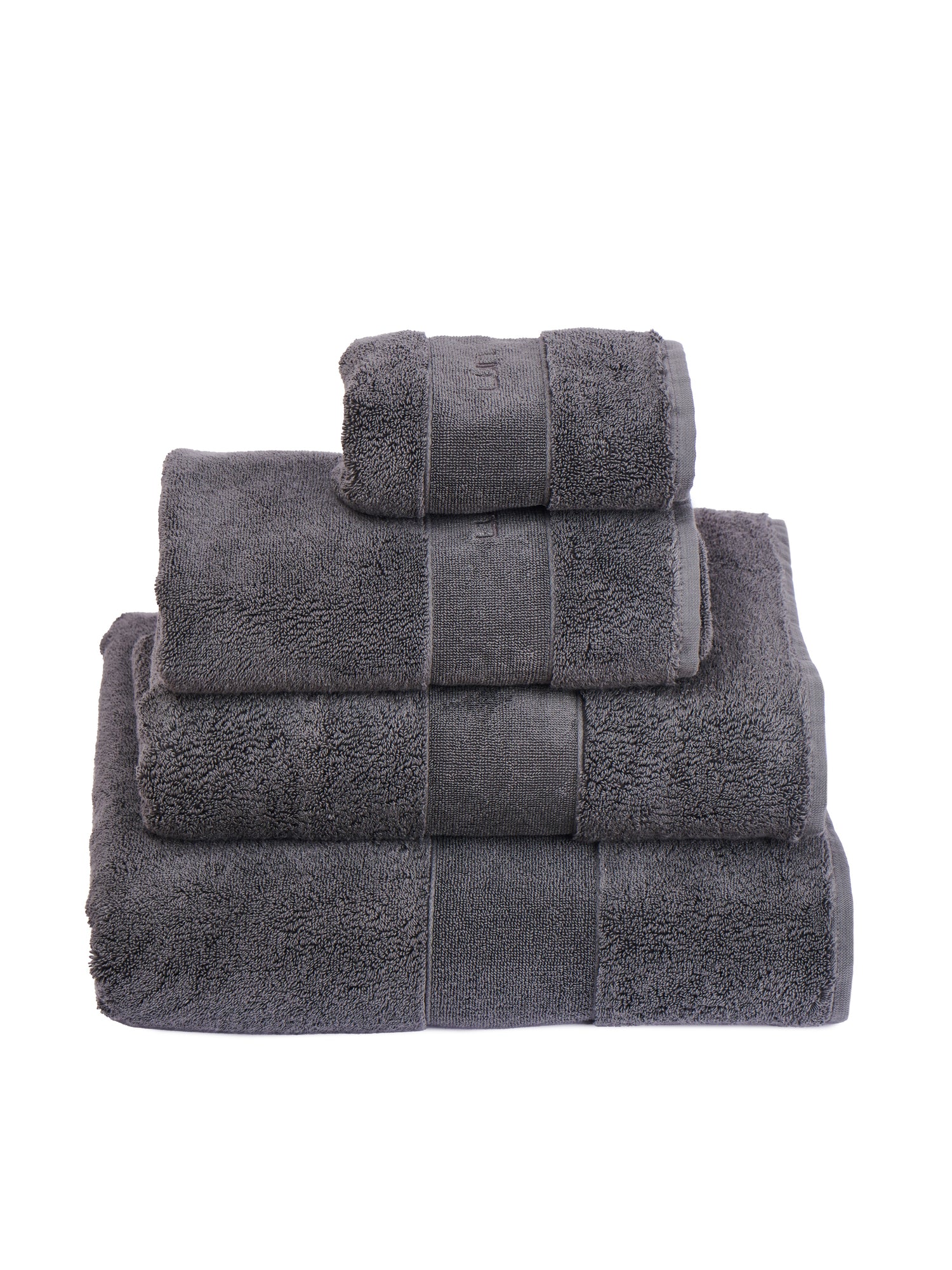 Organic Elegance Bath Sheet 100x150cm Coal
