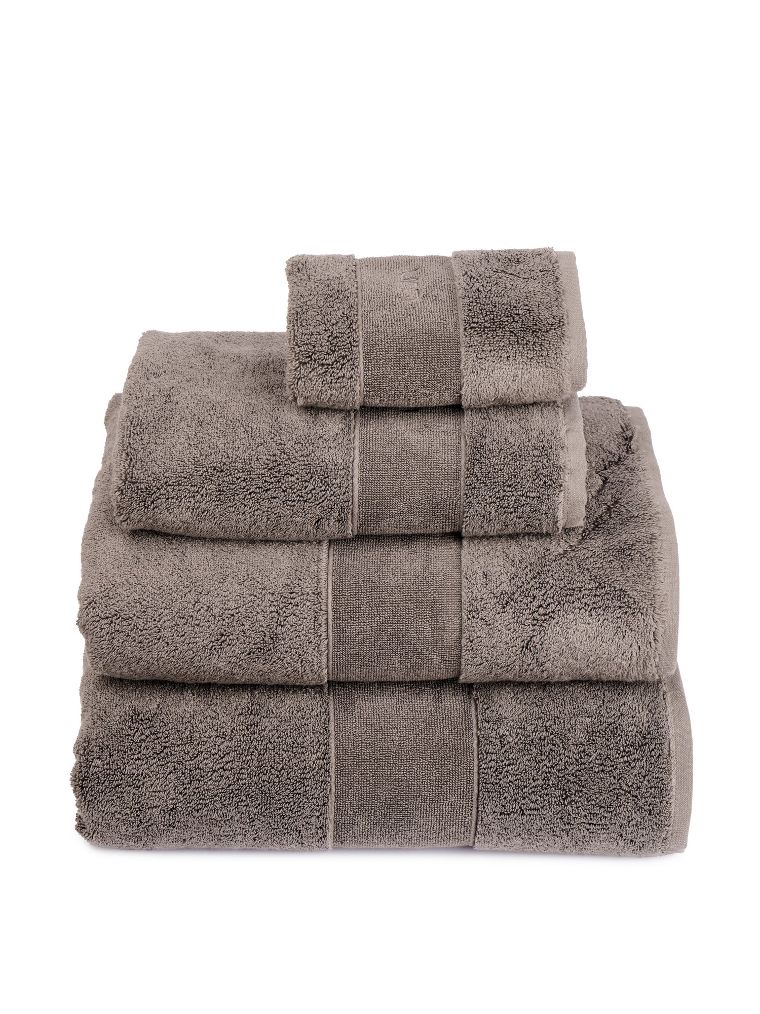 Organic Elegance Bath Sheet 100x150cm Mocha Mist