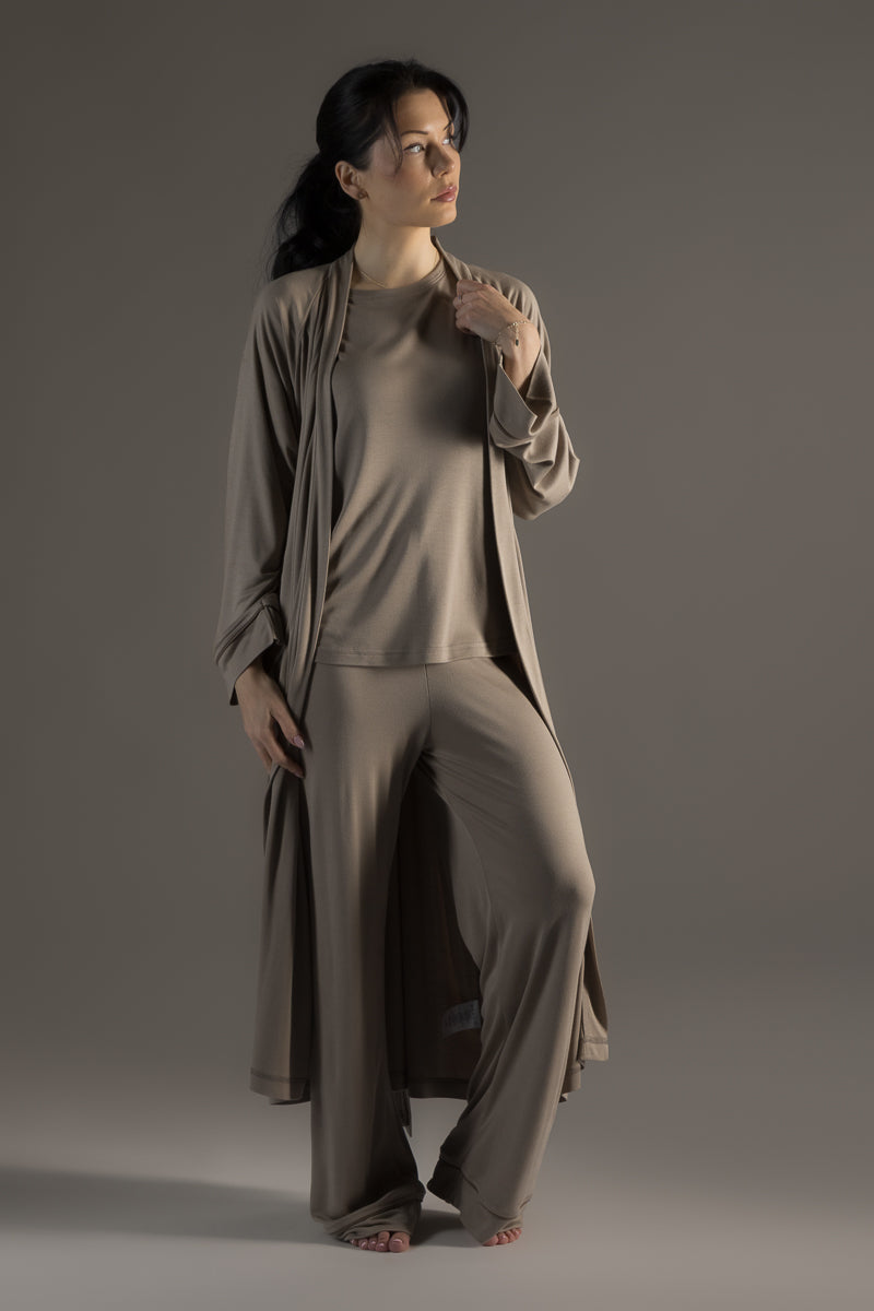 Dawn Pyjama T-Shirt Desert Taupe