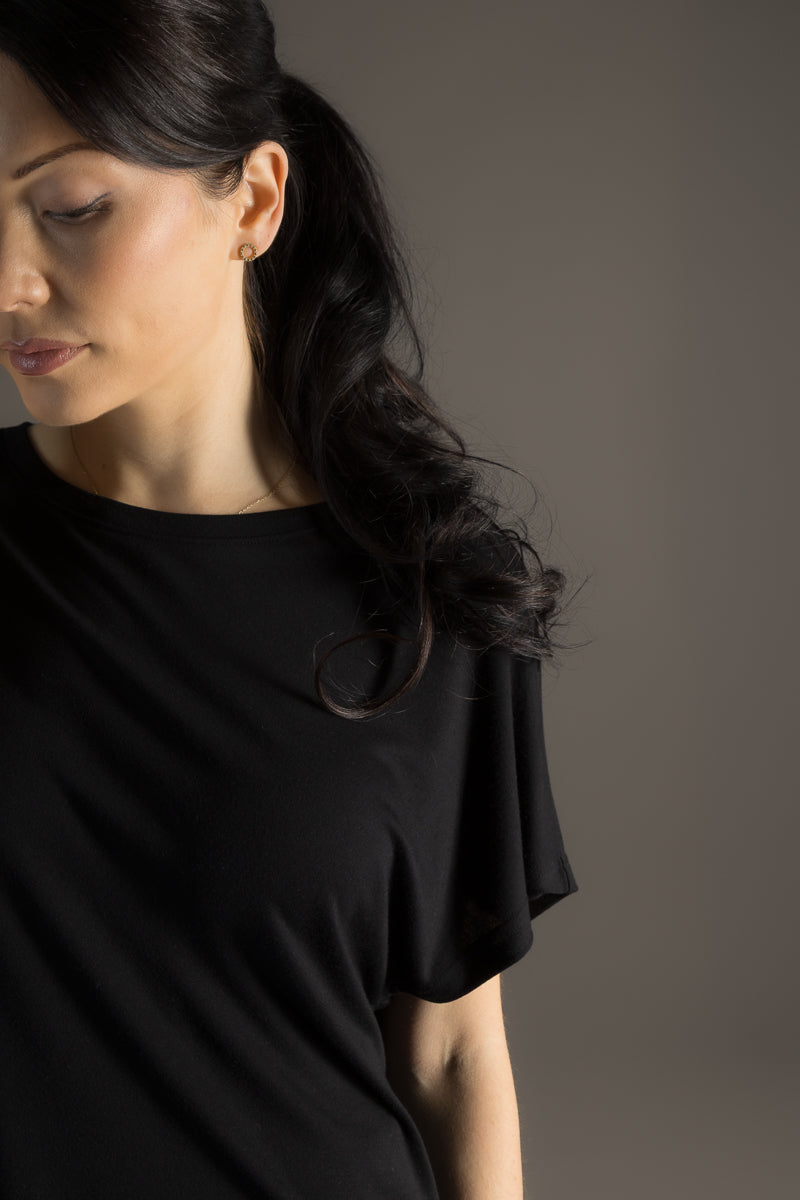 Dawn Pyjama T-Paita Black