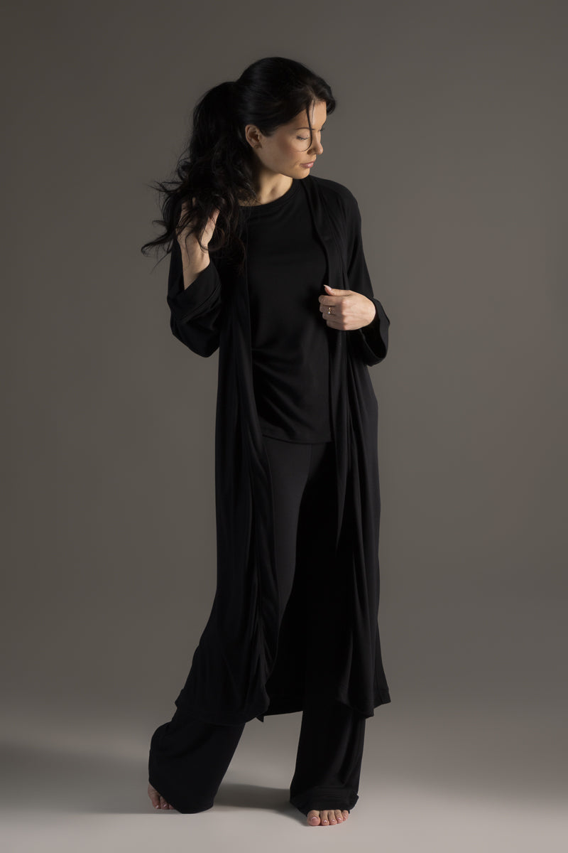 Dawn Pyjama T-Paita Black