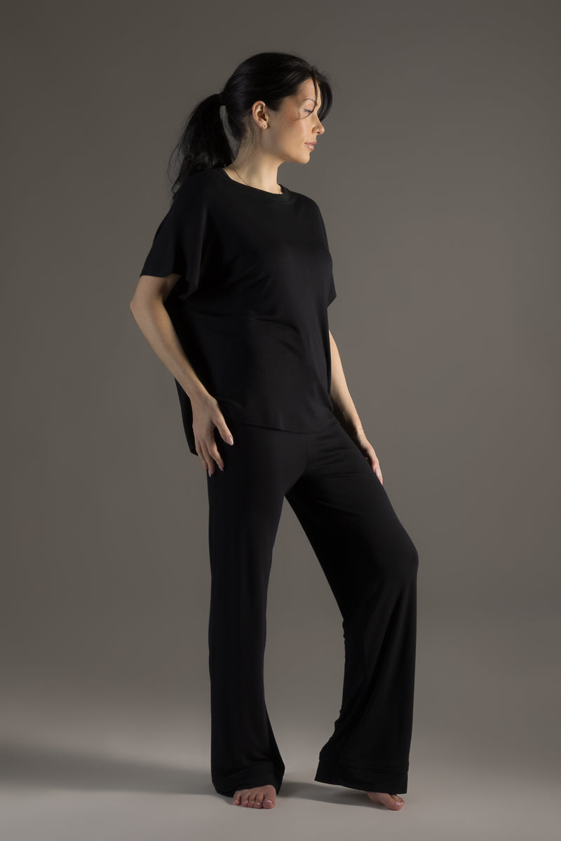 Dawn Pyjama T-Paita Black