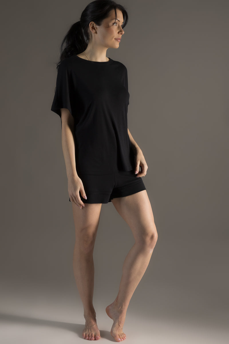 Dawn Pyjamashortsit Black