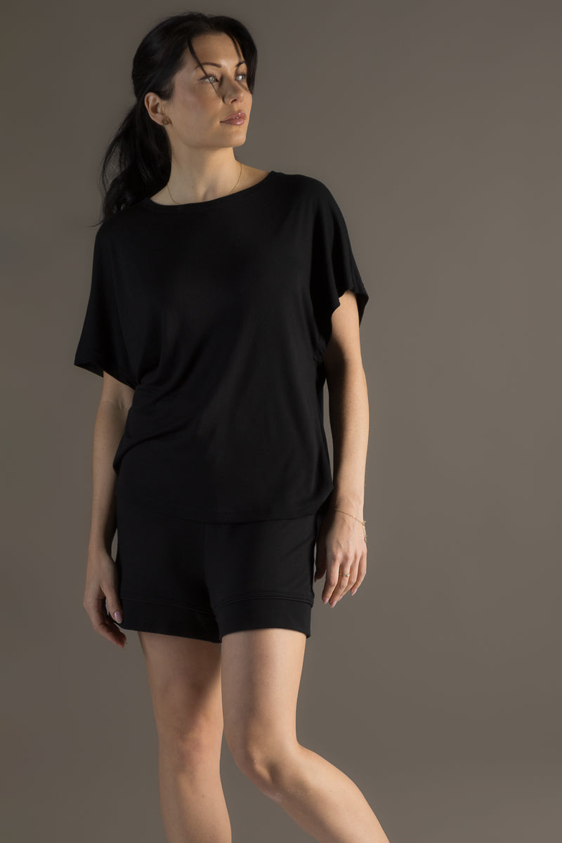 Dawn Pyjama T-Paita Black