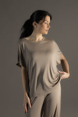 Dawn Pyjama T-Shirt Desert Taupe