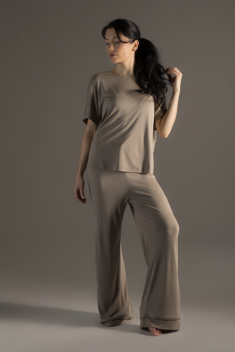 Dawn Pyjama Pants Desert Taupe
