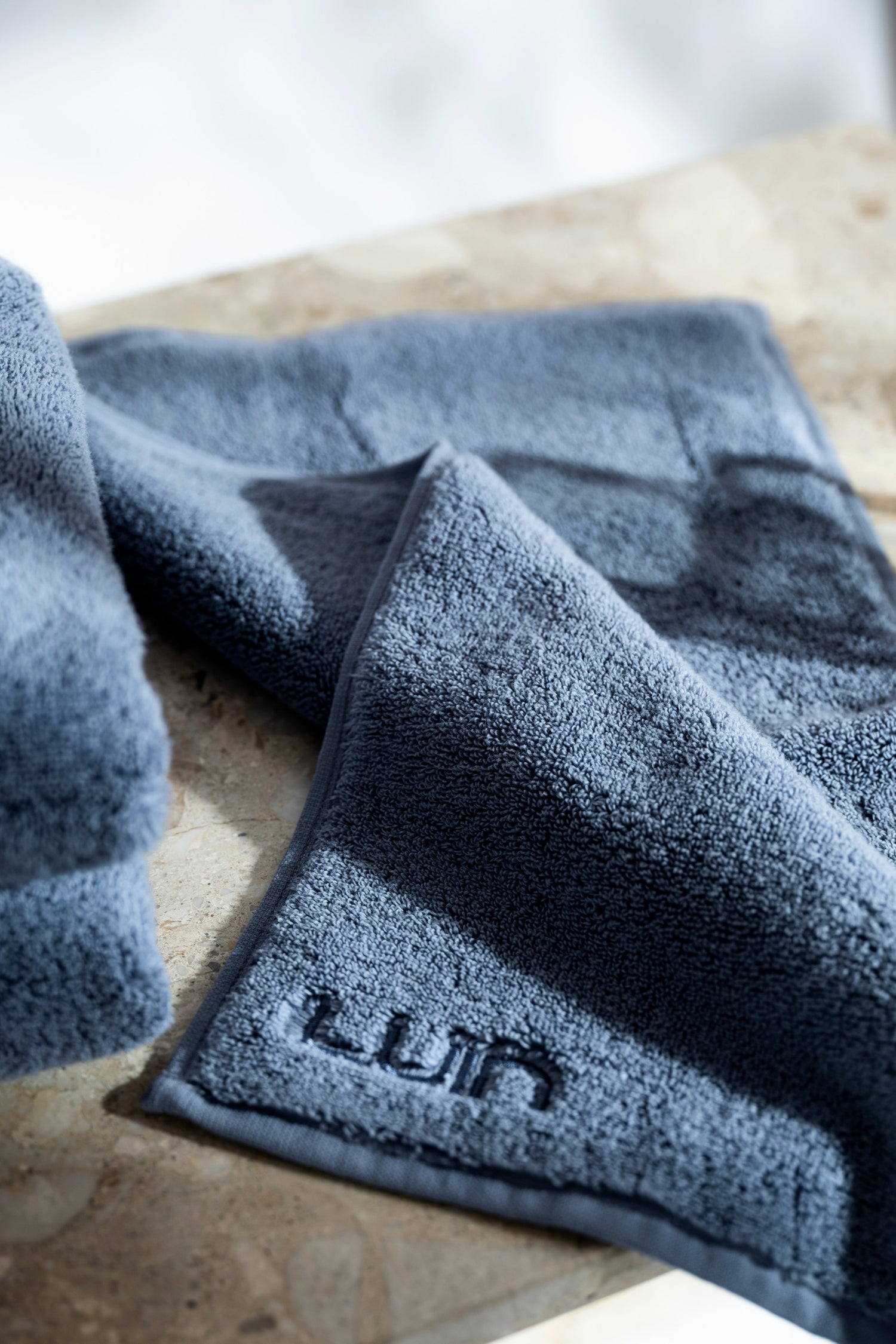Facial Towel 30×50 cm Soft Blue