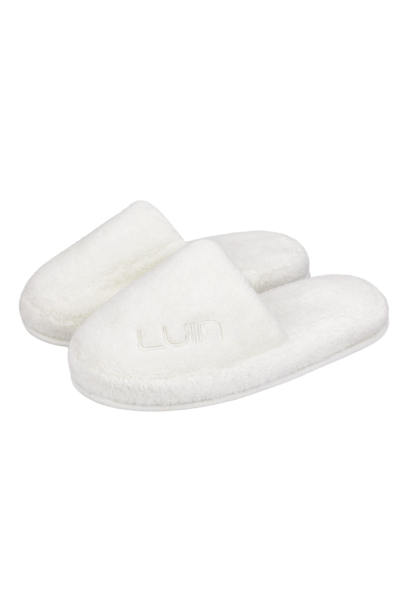Cosy Bath Slippers Snow