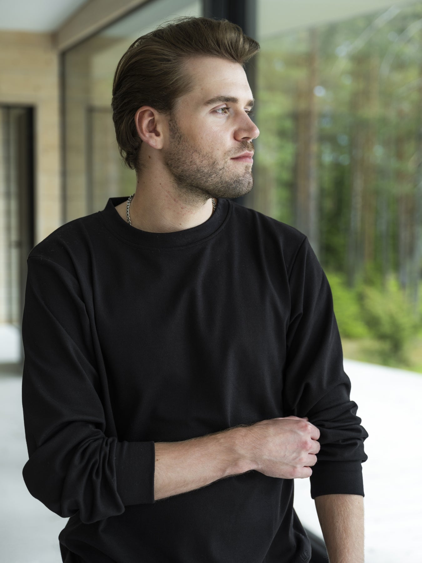 Lounge by Luin Casual Sweatshirt Black