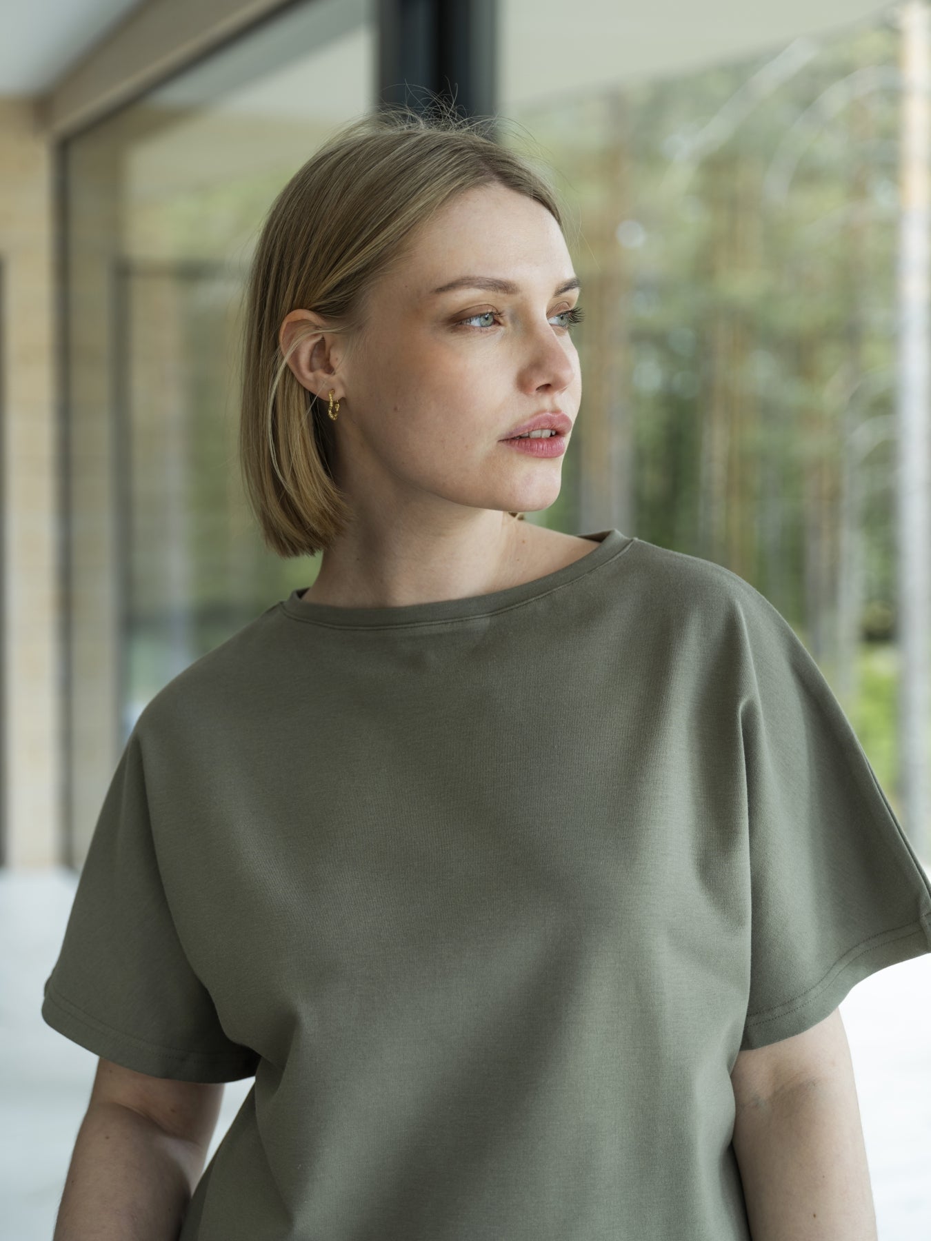 Lounge by Luin T-Shirt Misty Green