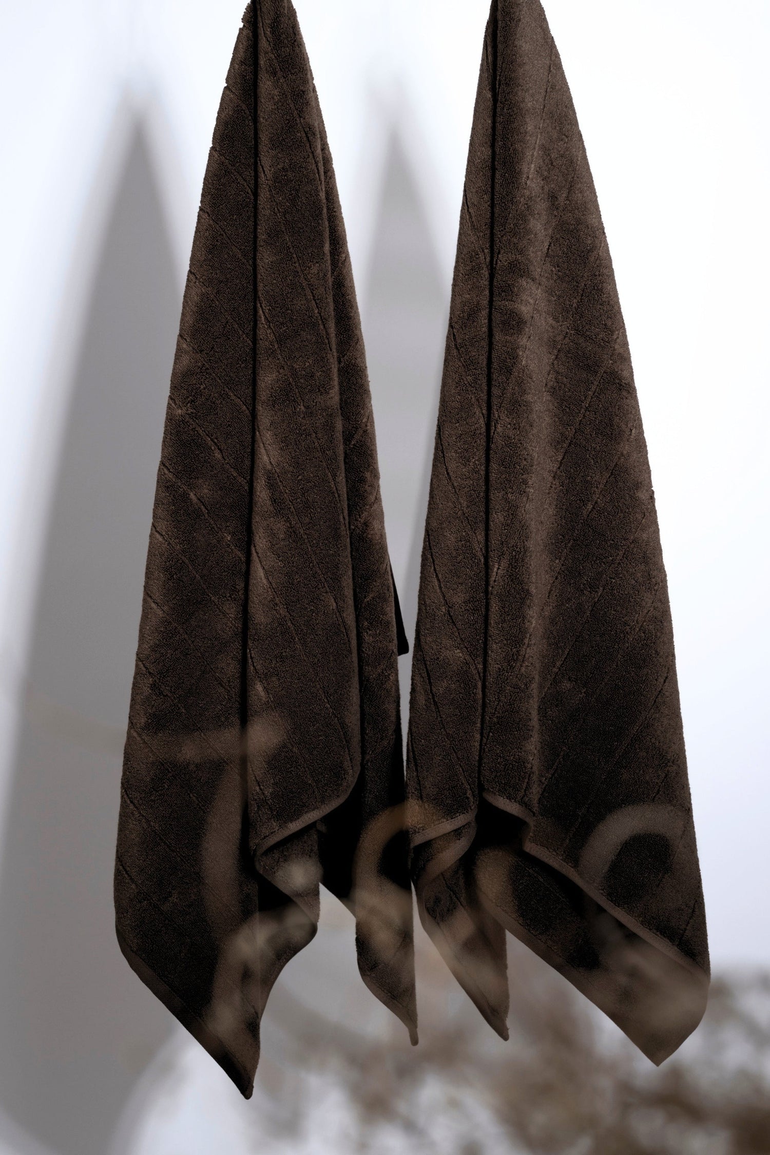 Nordic Heritage Bath Towel 70x140cm Timber Brown