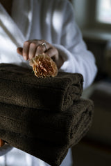 Nordic Heritage Bath Towel 70x140cm Timber Brown