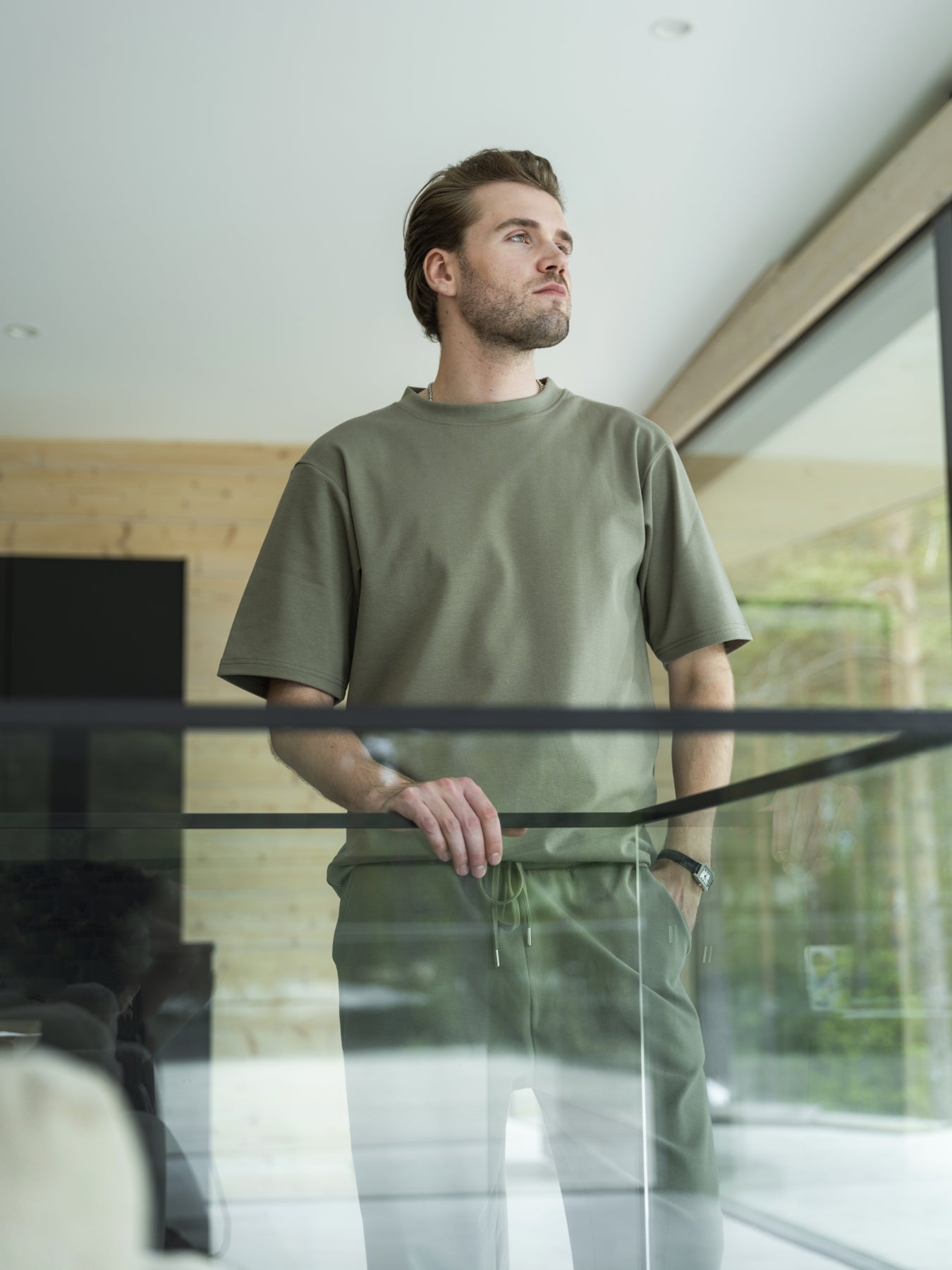 Lounge by Luin Casual T-Shirt Misty Green