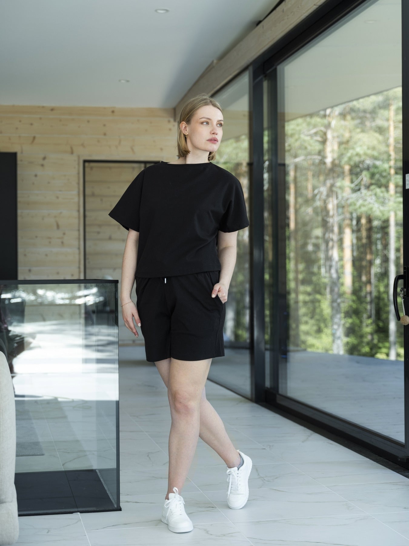 Lounge by Luin Shorts Black