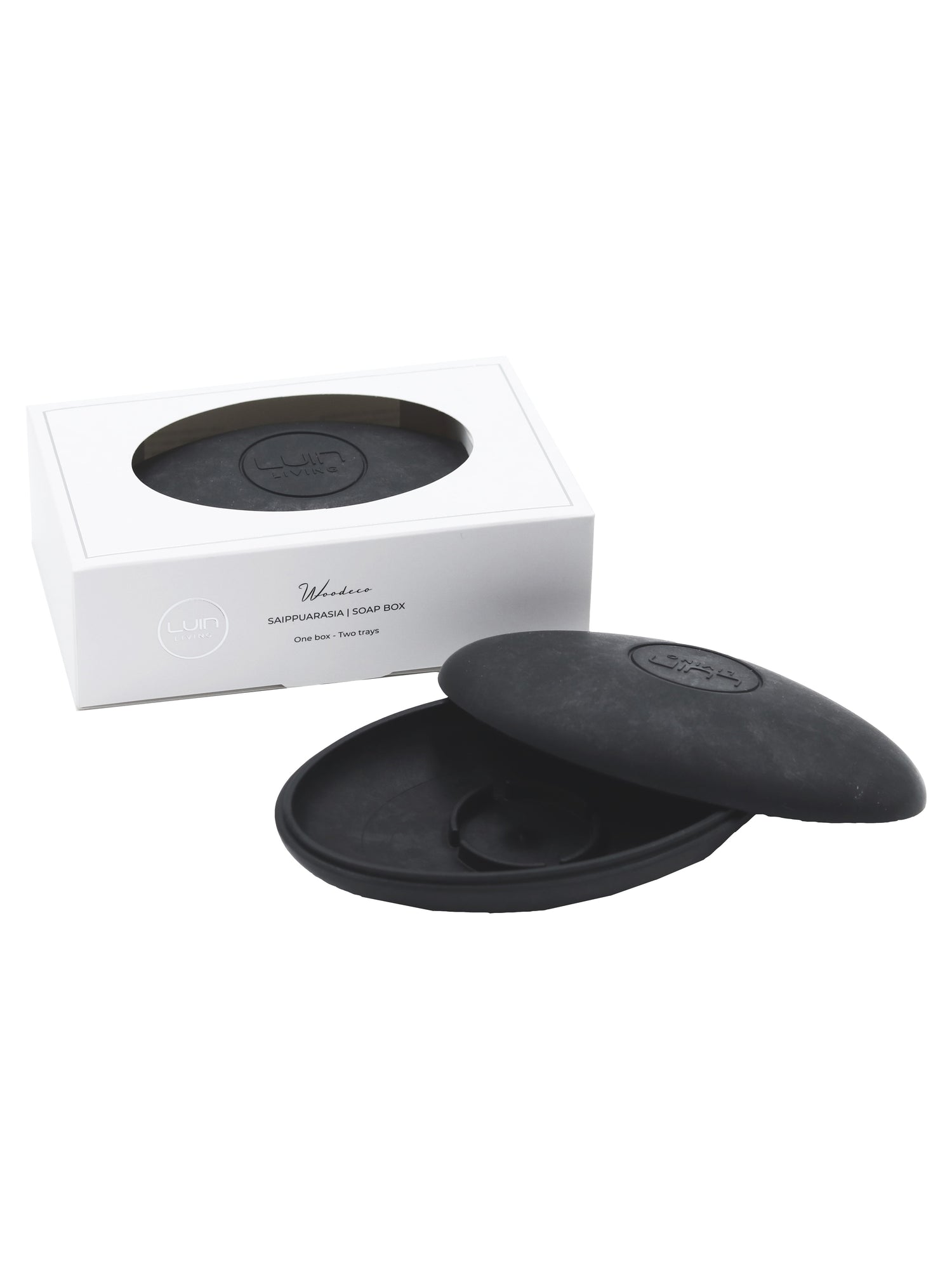 Woodeco Soap Box Black