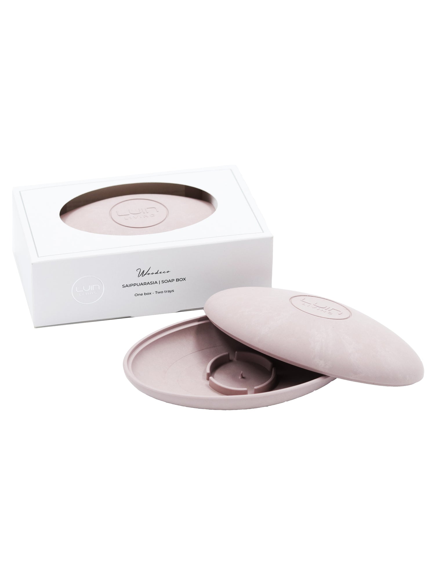 Woodeco Soap Box Dusty Rose