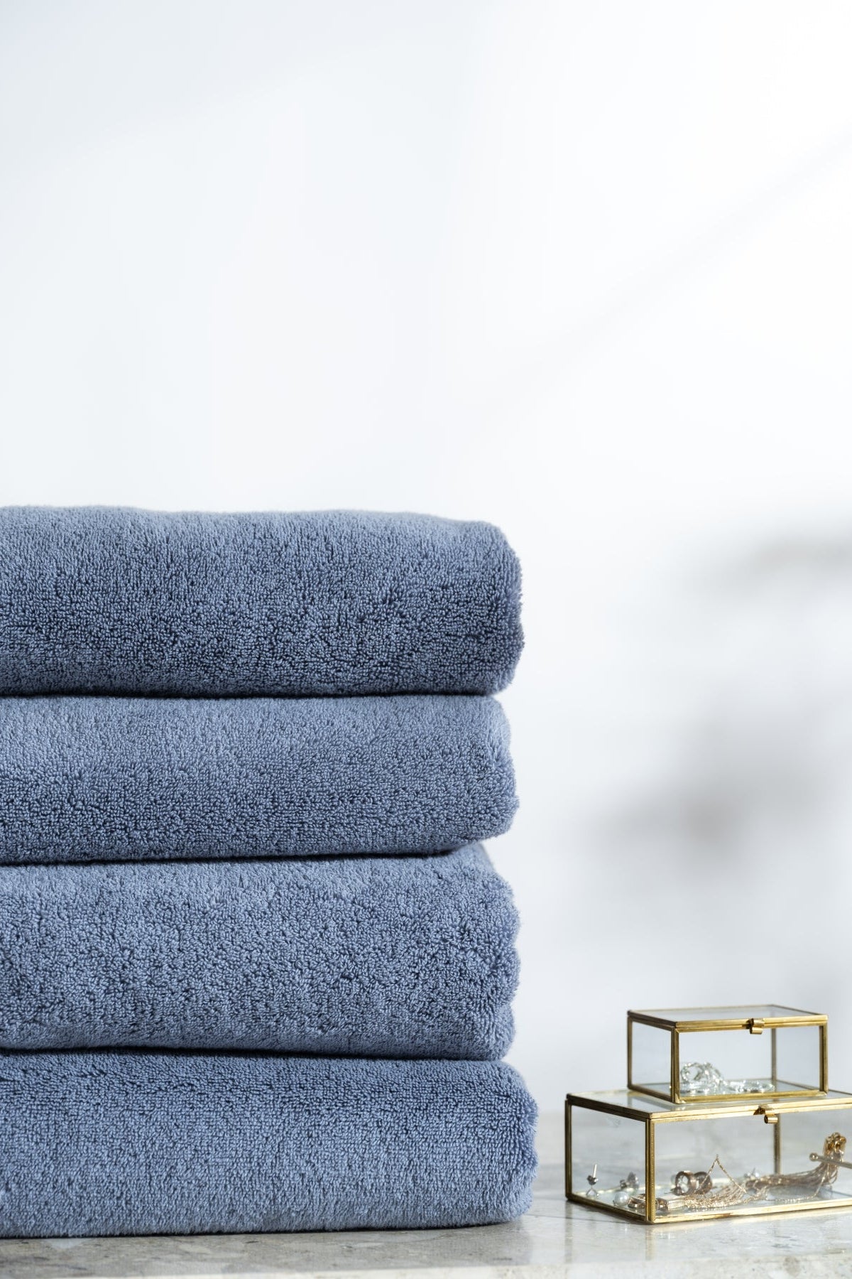 Bath Towel 70x140 cm Soft Blue
