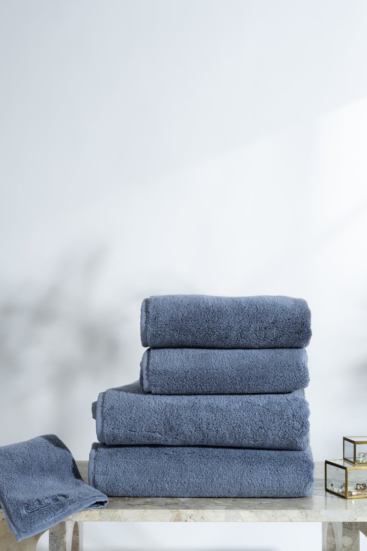 Bath Towel 70x140 cm Soft Blue
