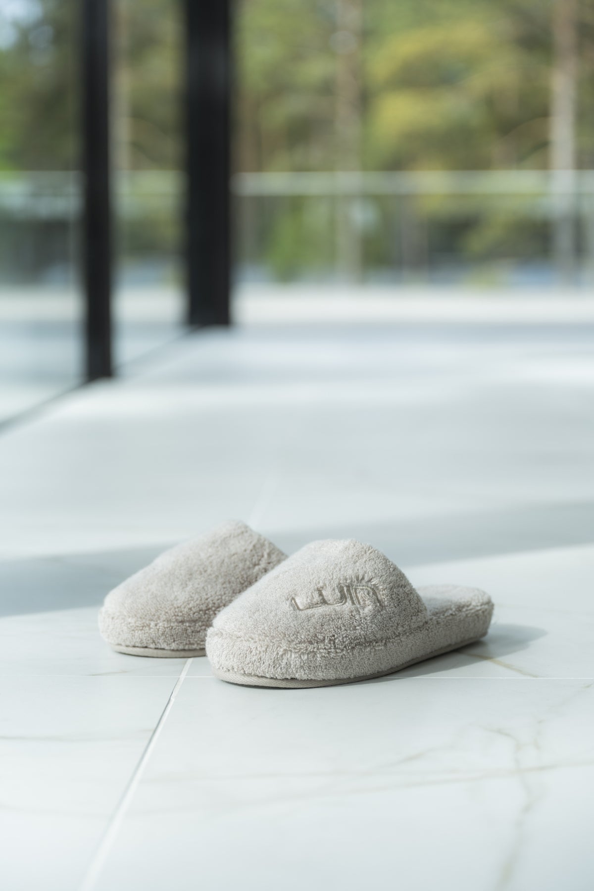 Cosy Bath Slippers Sand