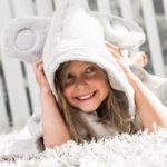 Poncho Towels for 1-10 years Pearl Grey - Image 4