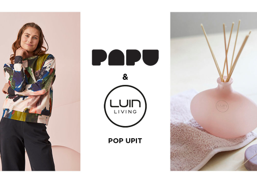 Kaksi kotimaista brändiä Luin Living ja Papu Design yhdistävät voimansa joulumarkkinaan