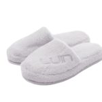Luin Living Cosy Slippers Pearl Grey