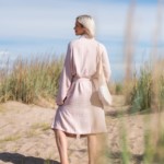 Bamboo Morning Gown, Dusty Rose - Image 2