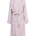 Bamboo Morning Gown, Dusty Rose - Image 6