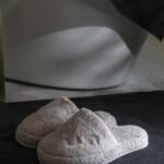 Cosy Bath Slippers Sand