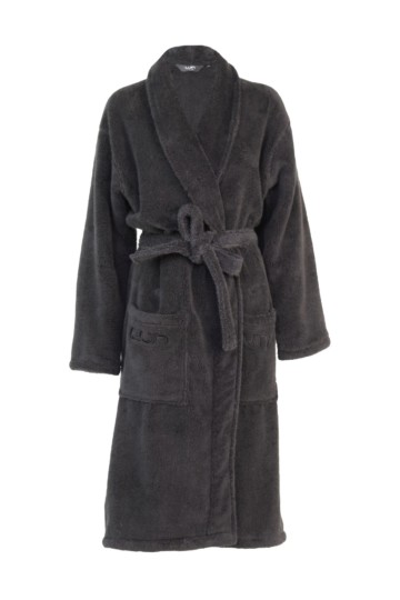 Bathrobe Unisex Black