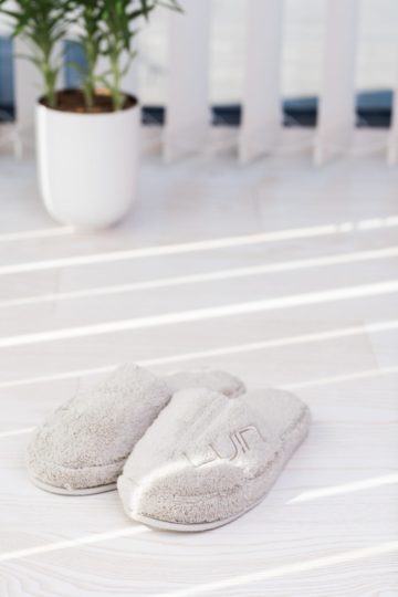 Cosy Bath Slippers Sand