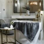 Grande Towel 100×180 cm Granite