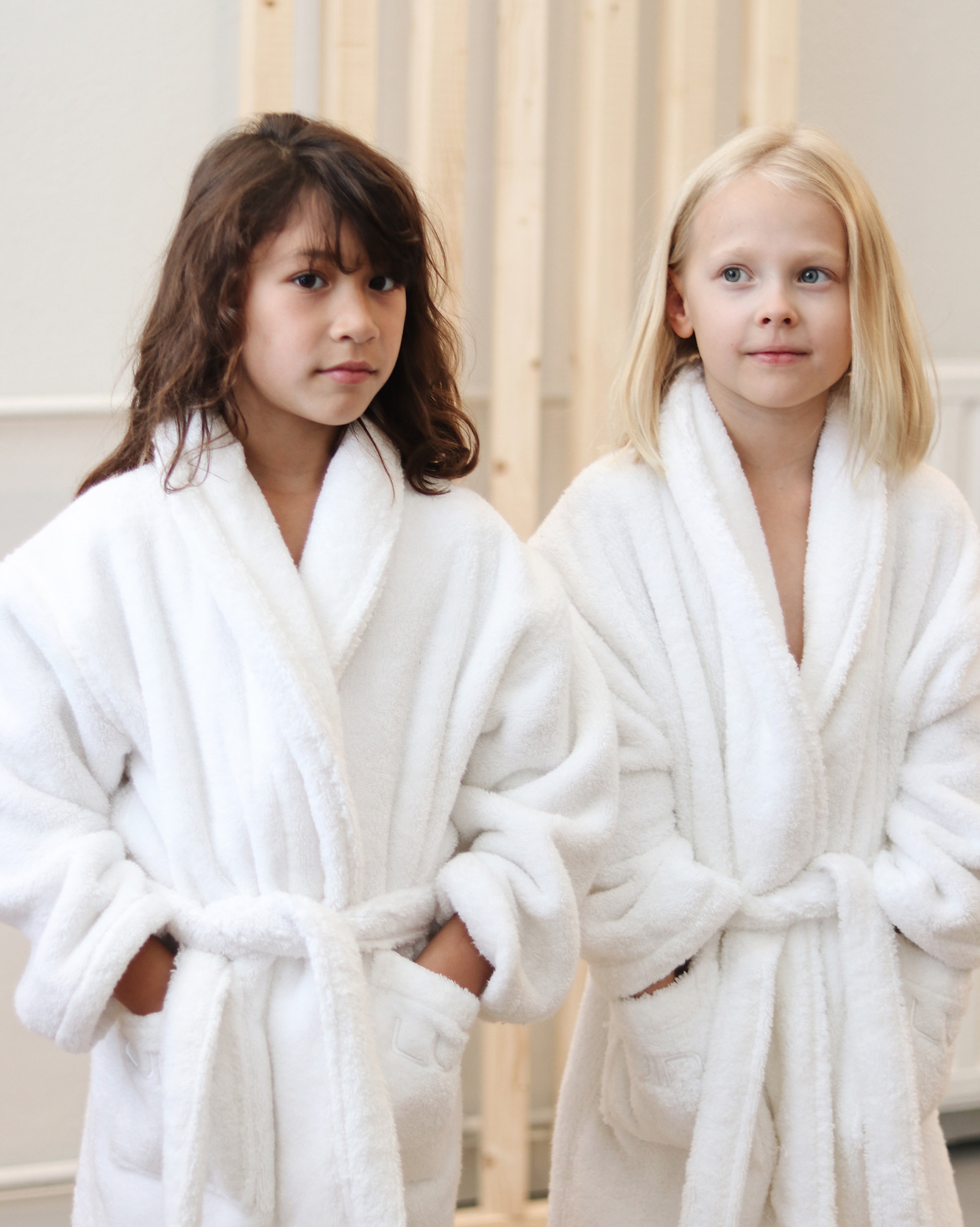 Kids Bathrobes for 3-12 years Snow
