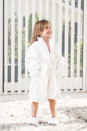 Kids Bathrobes for 3-12 years Snow