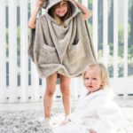 Poncho Towels for 1-10 years Sand