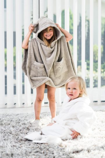 Poncho Towels for 1-10 years Sand