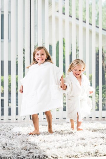 Poncho Towels for 1-10 yrs Snow