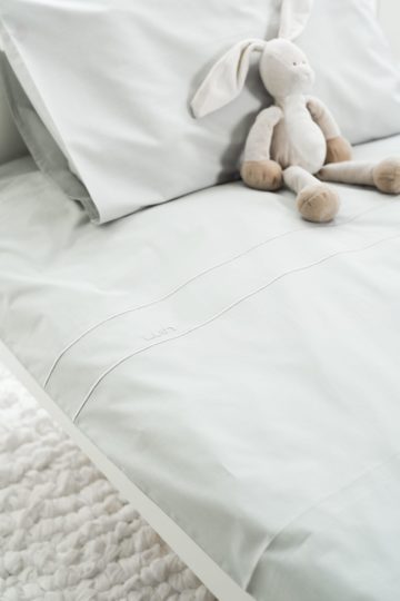 Baby Duvet Cover 85x125cm & Pillow Case 35x45cm Pearl Grey