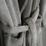 Bathrobe Unisex Sand - Image 5