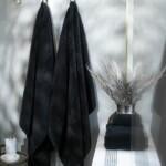 Bath Towel 70×140 cm Black