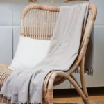 Organic Bath & Beach Towel 100x180cm Sand - Image 3