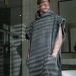 Unisex Poncho Towel Granite